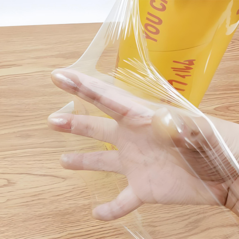 Highly transparent PVC cling film Highly transparent PVC cling film