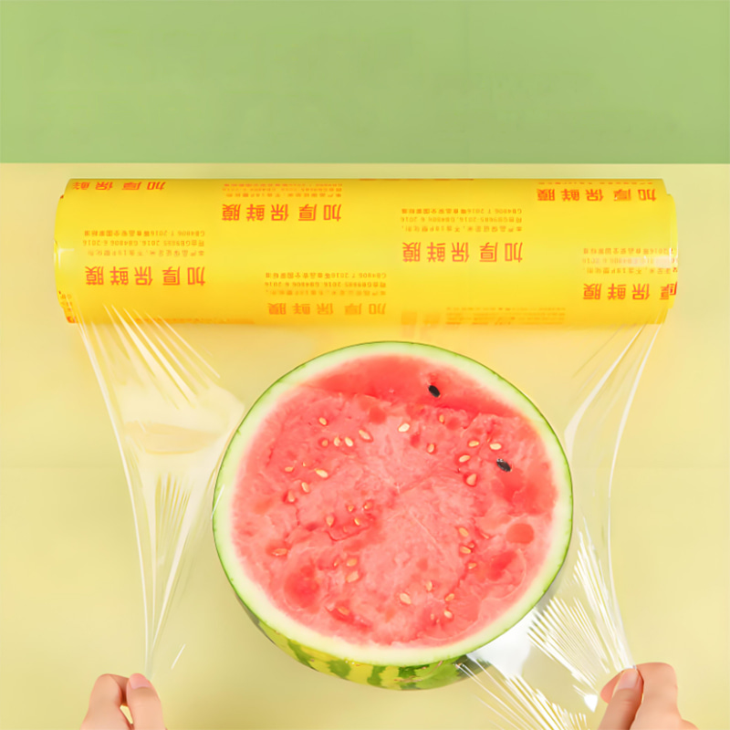 Highly transparent PVC cling film Highly transparent PVC cling film